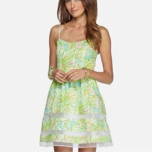 Lilly Pulitzer Ollie Dress Elephant Ears Print Sz 6